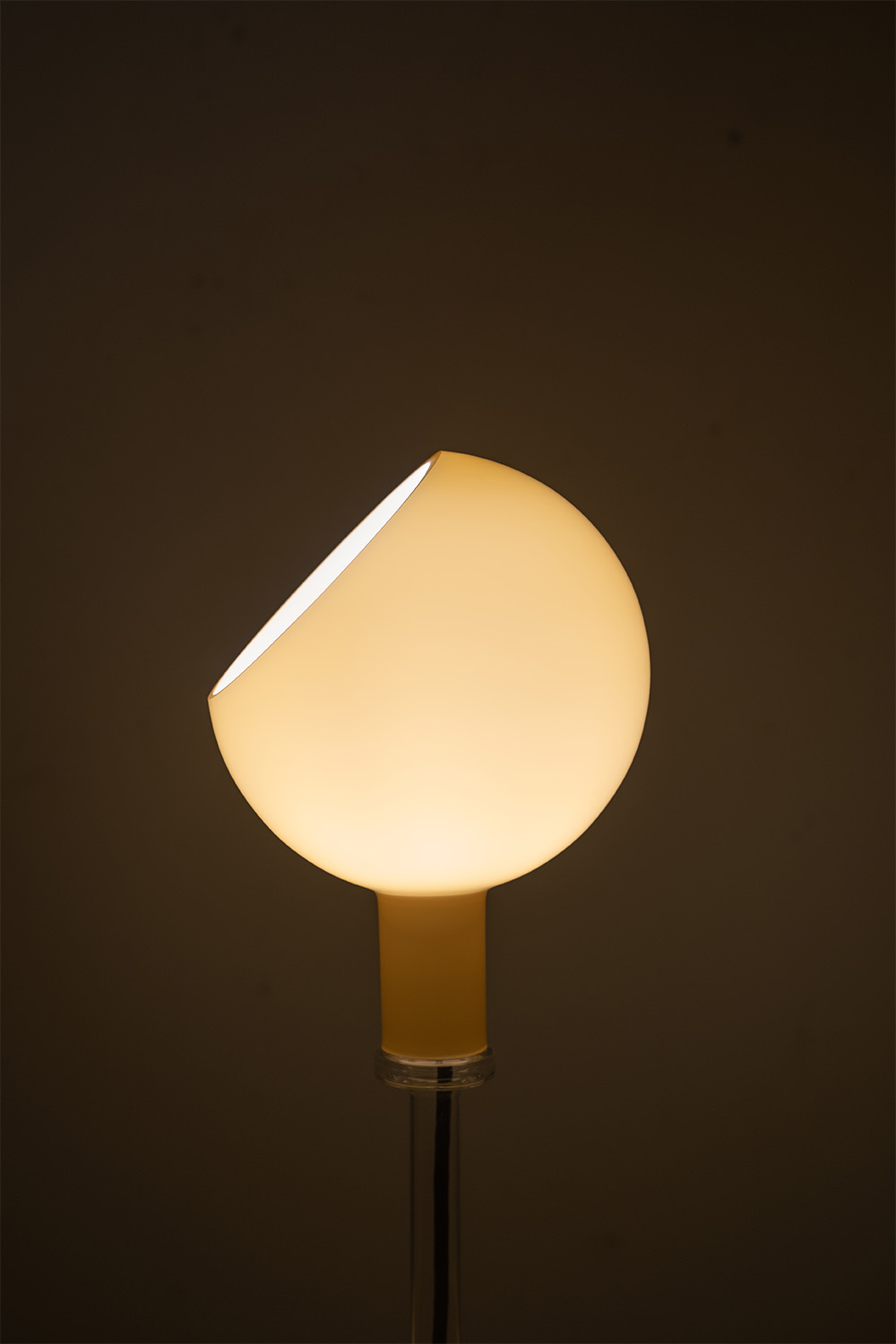 PAROLA Desk Lamp Amber by Gae Aulenti & Piero Castiglion for FontanaArte