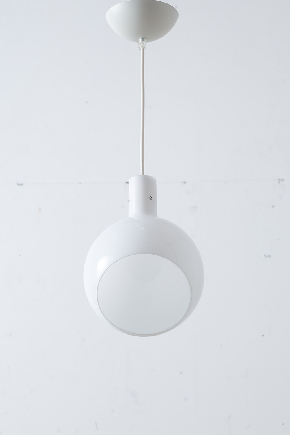 PAROLA Suspension Lamp White by Gae Aulenti & Piero Castiglioni for FontanaArte