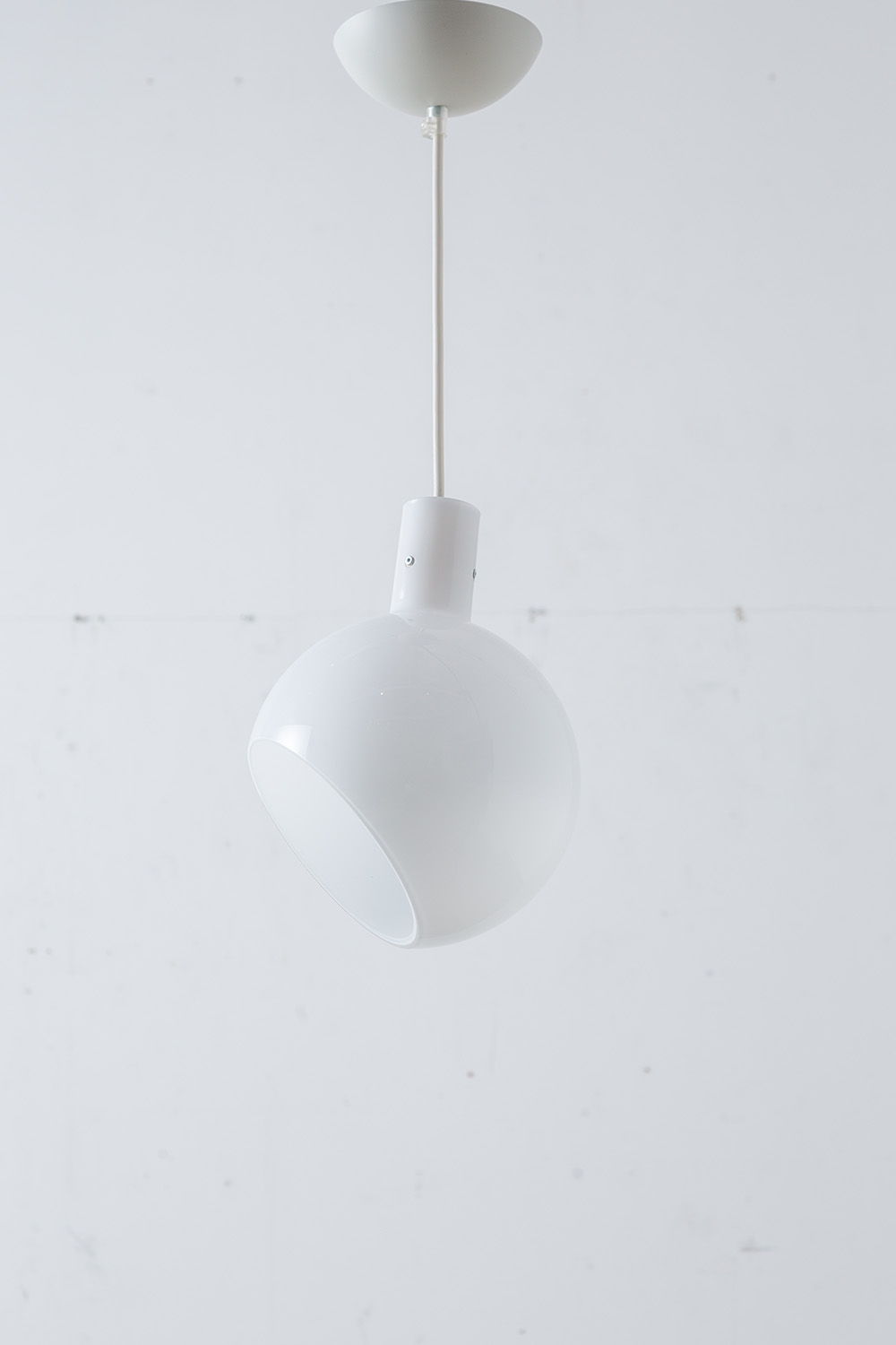 PAROLA Suspension Lamp White by Gae Aulenti & Piero Castiglioni for FontanaArte