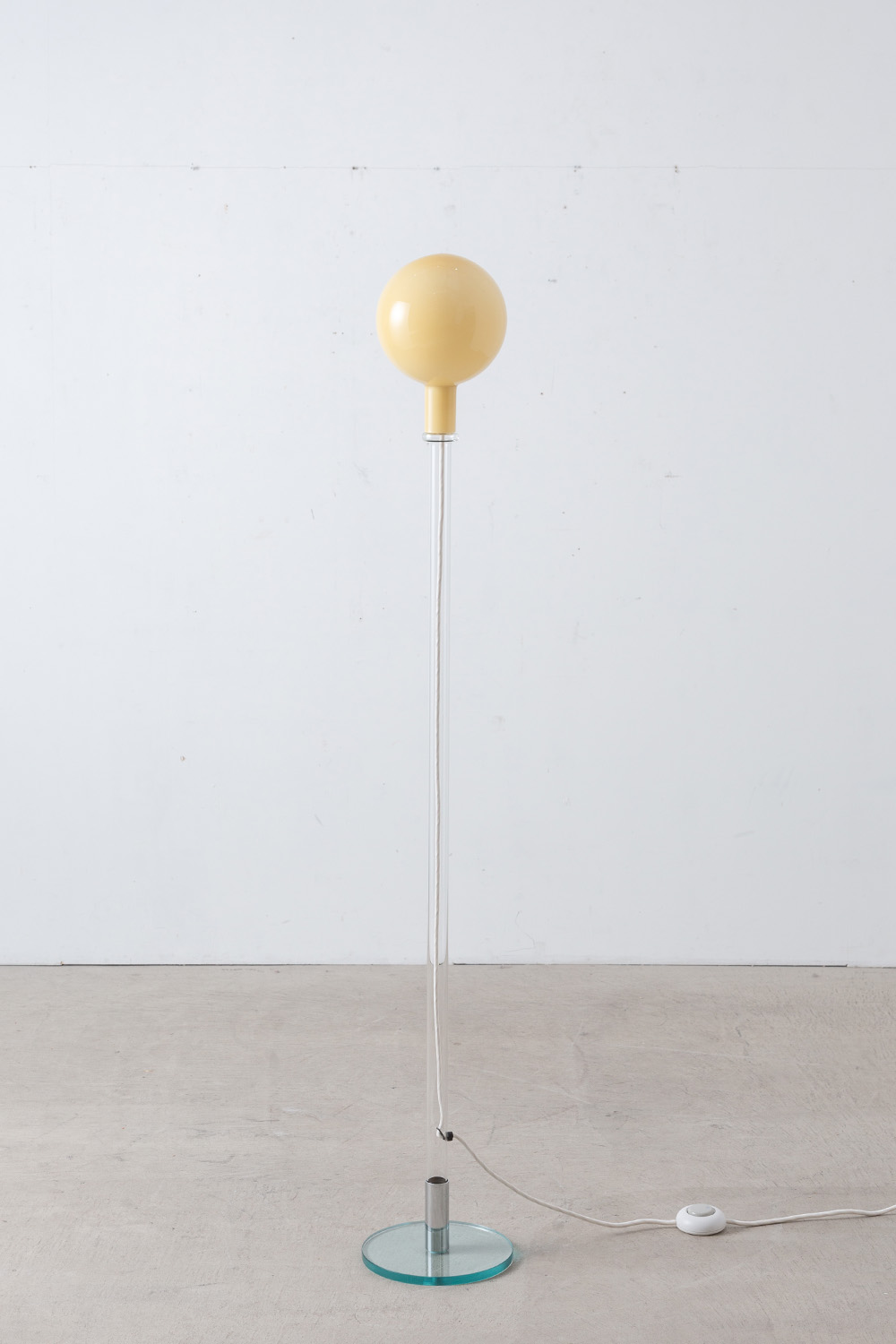 PAROLA Floor Lamp Amber by Gae Aulenti & Piero Castiglion for FontanaArte