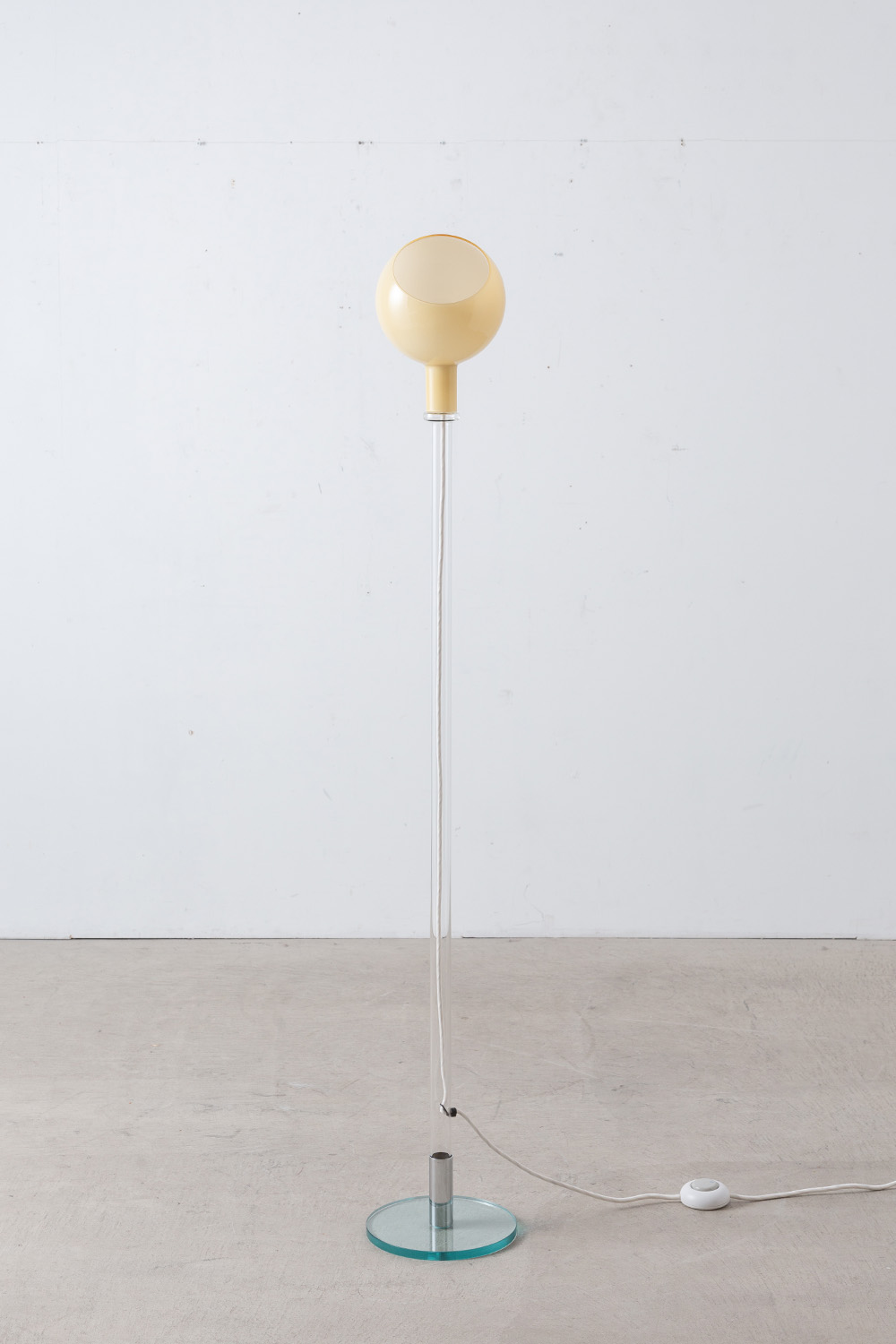 PAROLA Floor Lamp Amber by Gae Aulenti & Piero Castiglion for FontanaArte