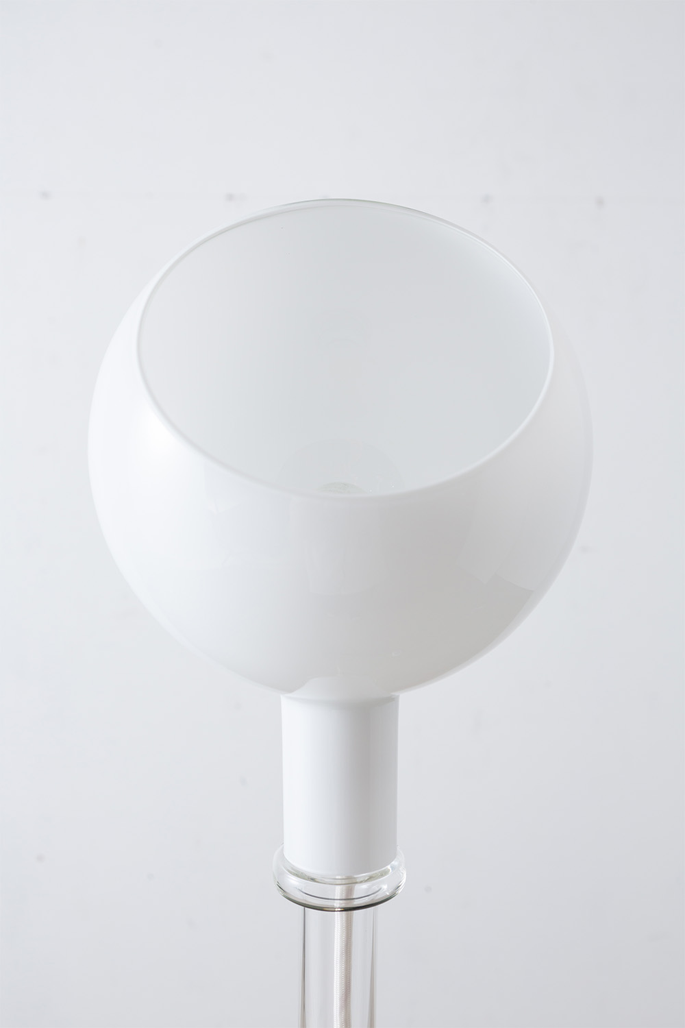 PAROLA Floor Lamp White by Gae Aulenti & Piero Castiglion for FontanaArte