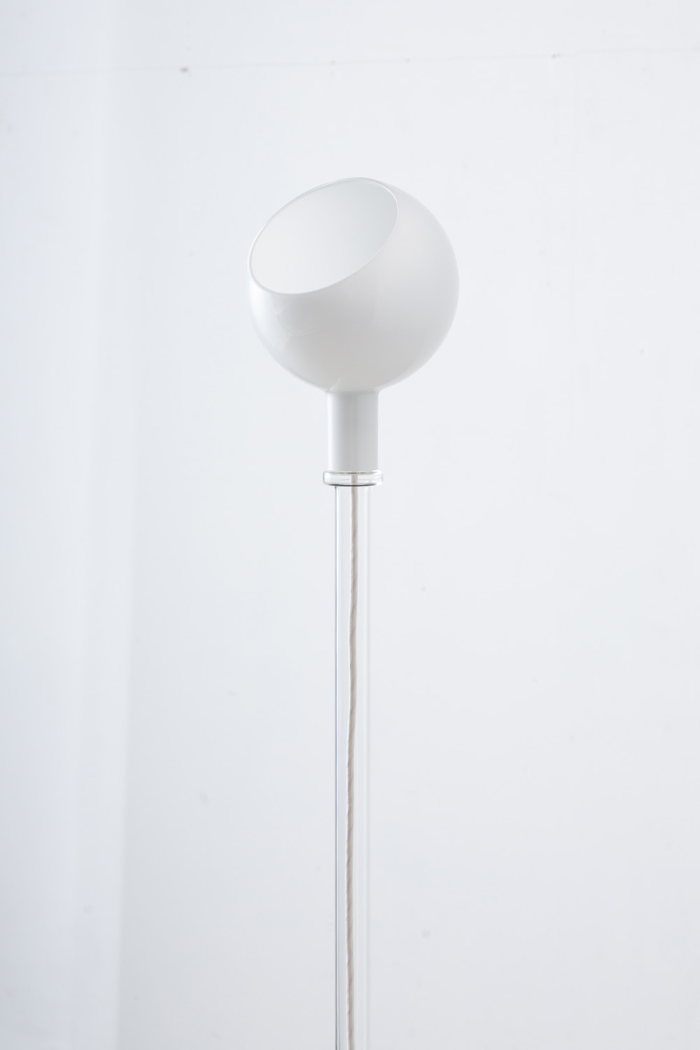 PAROLA Floor Lamp White by Gae Aulenti & Piero Castiglion for FontanaArte