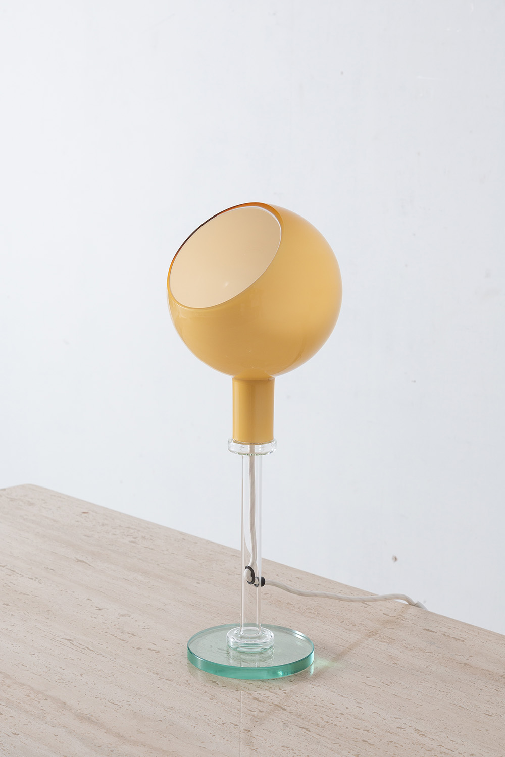 PAROLA Desk Lamp Amber by Gae Aulenti & Piero Castiglion for FontanaArte