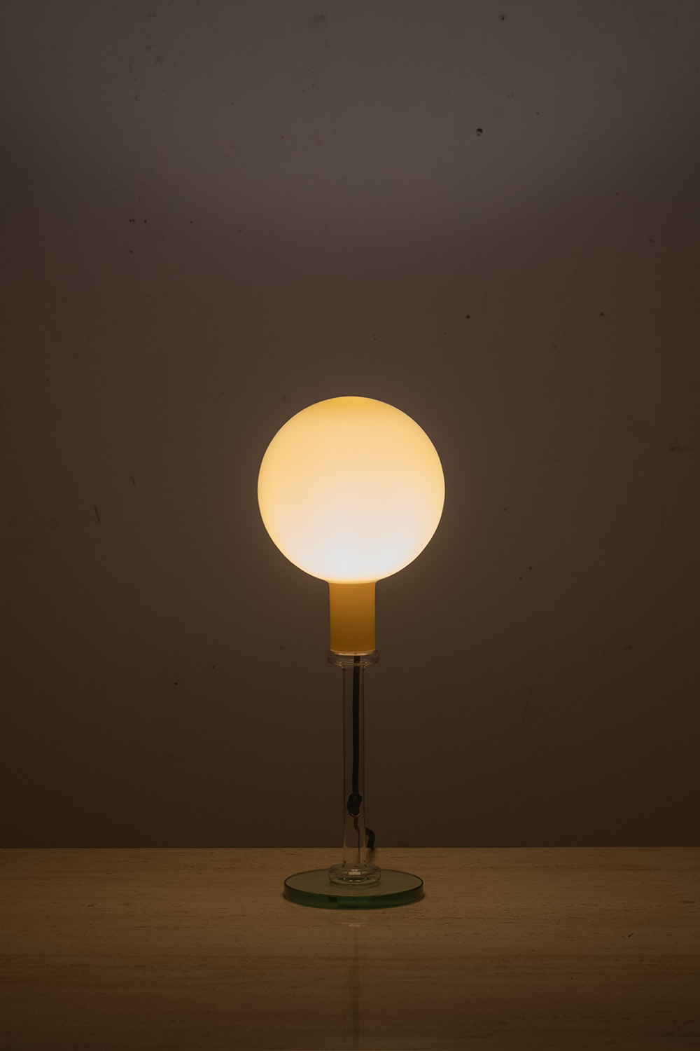 PAROLA Desk Lamp Amber by Gae Aulenti & Piero Castiglion for FontanaArte