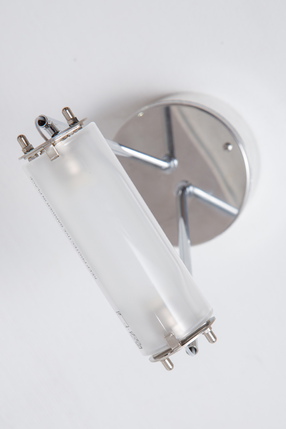 SCINTILLA Ceiling Lamp Medium by Livio Castiglioni for FontanaArte in Silver