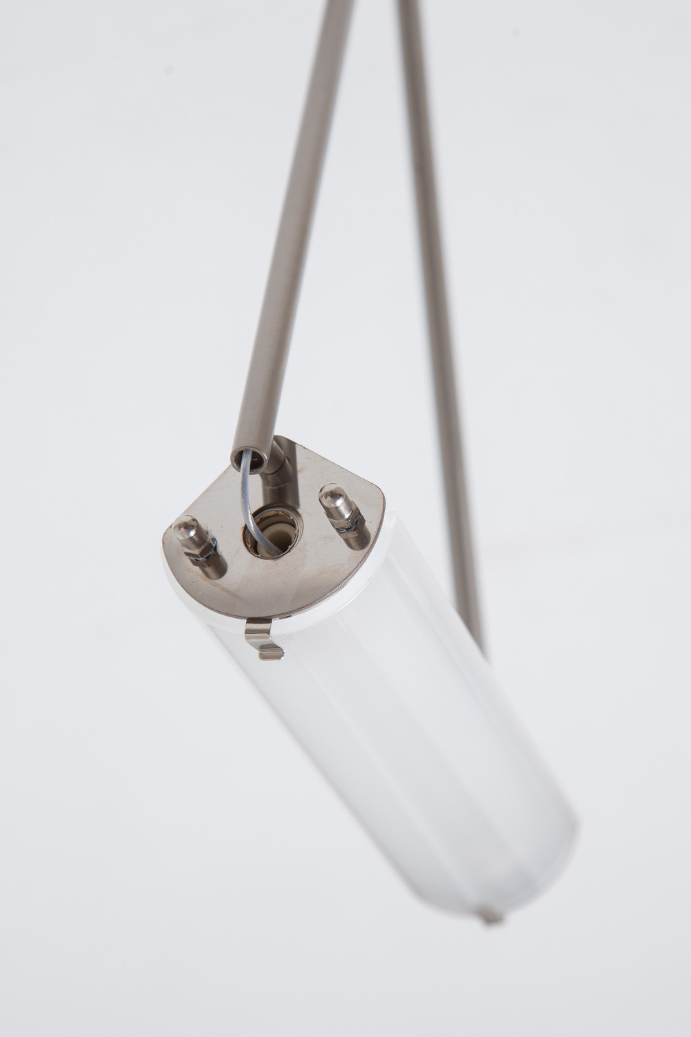 SCINTILLA Ceiling Lamp Large by Livio Castiglioni for FontanaArte in Grey