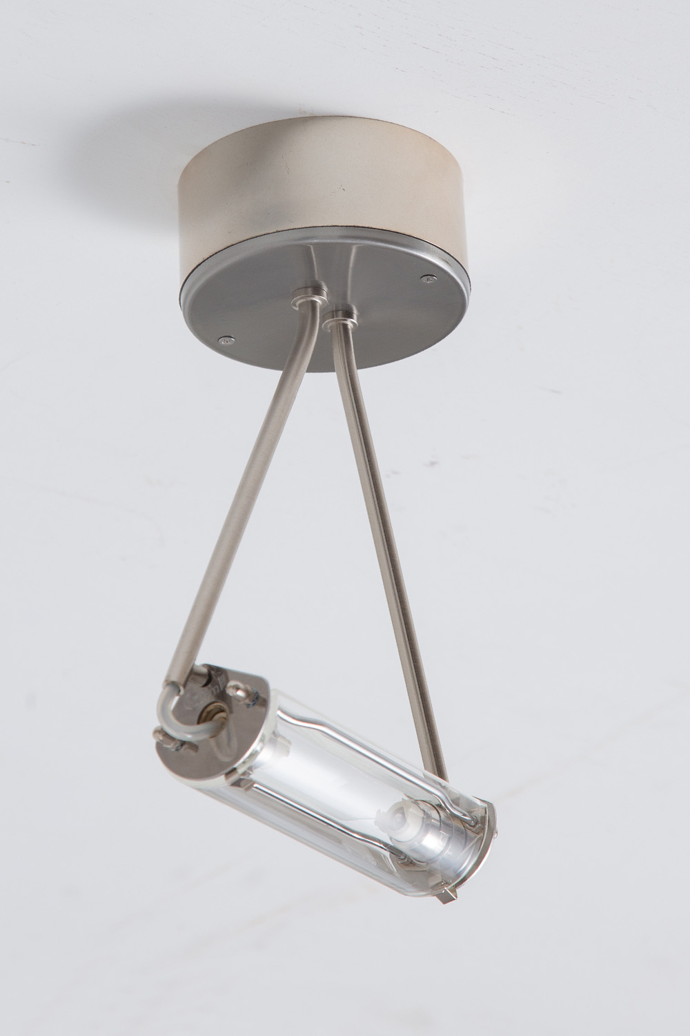 SCINTILLA Ceiling Lamp Medium by Livio Castiglioni for FontanaArte in Grey