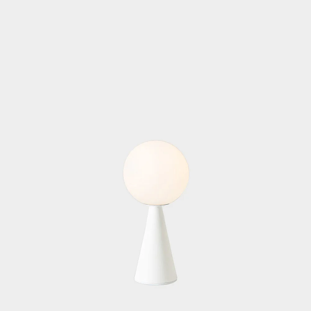 BILIA MINI Table Lamp Yellow by Gio Ponti for Fontana Arte White