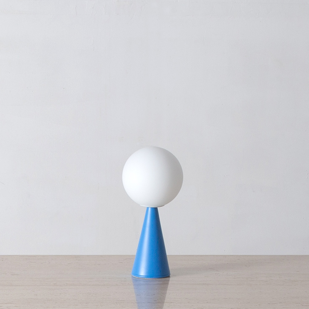 BILIA MINI Table Lamp Blue by Gio Ponti for Fontana Arte