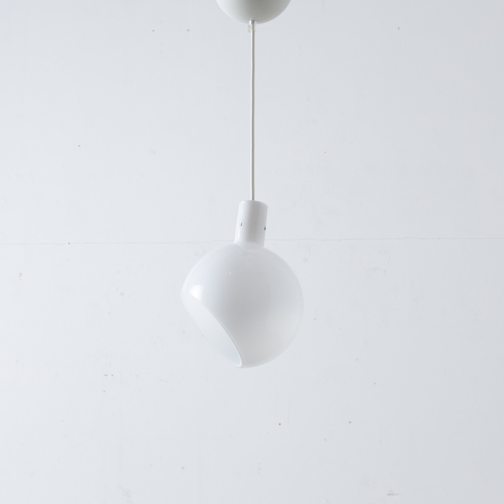 PAROLA Suspension Lamp White by Gae Aulenti & Piero Castiglioni for FontanaArte
Italy , 1980s
