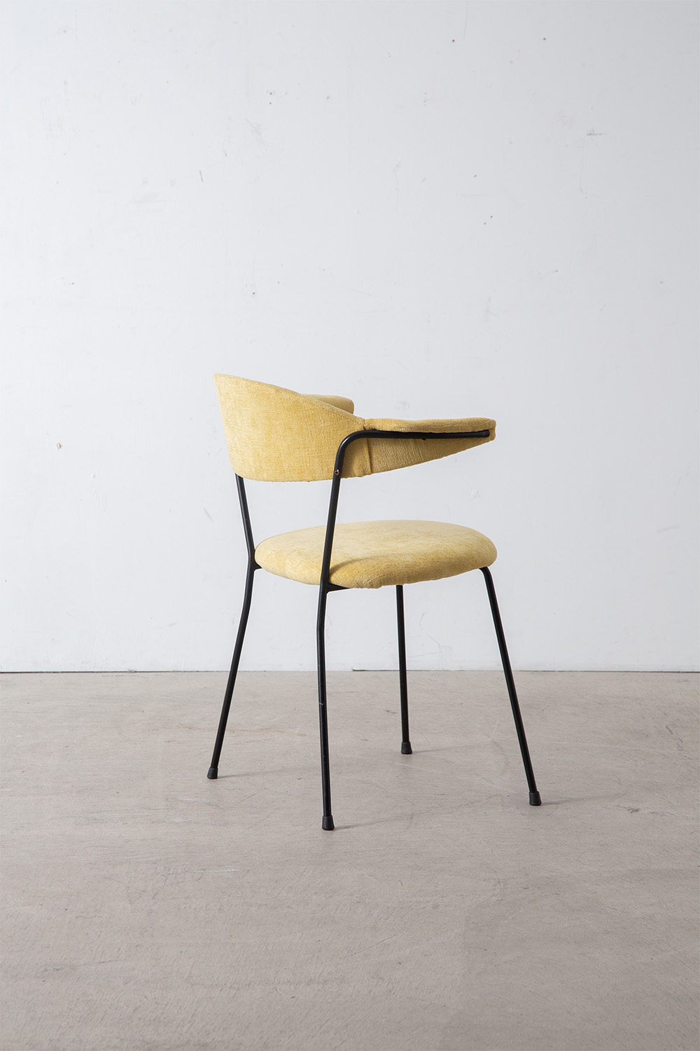 Dining Chair in Fabric and Steel