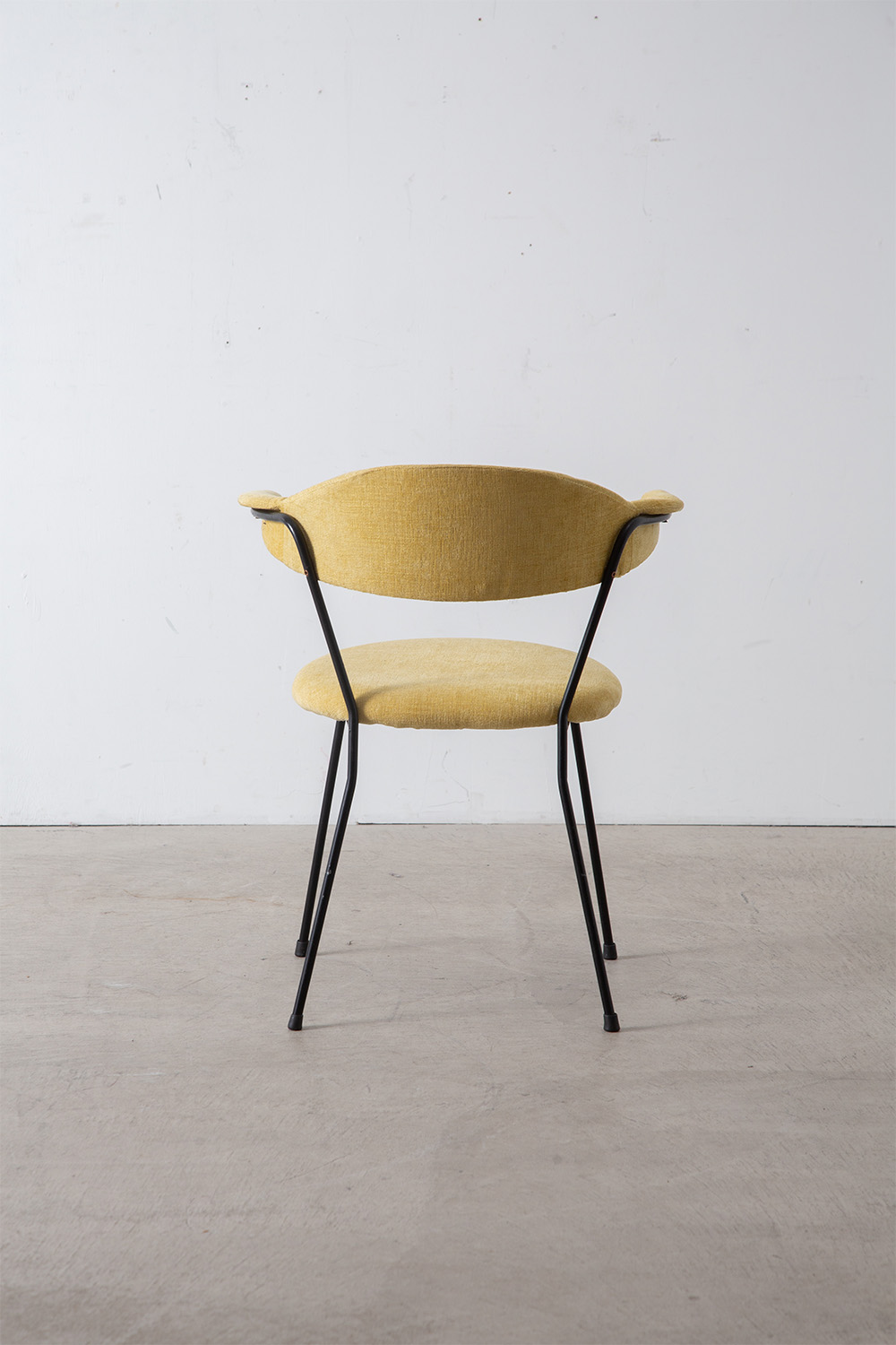 Dining Chair in Fabric and Steel