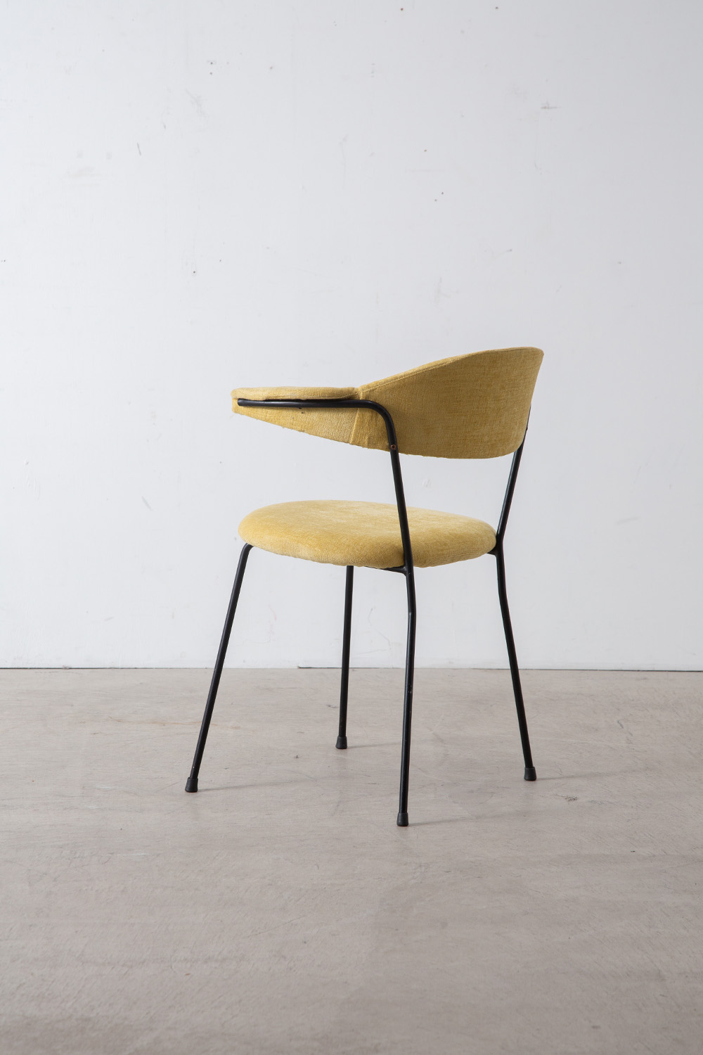 Dining Chair in Fabric and Steel