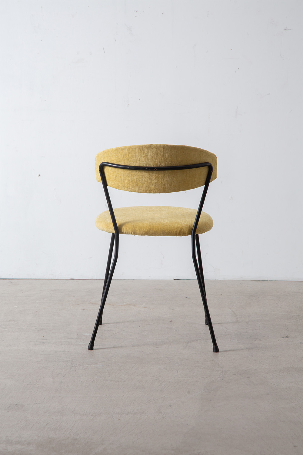 Dining Chair in Fabric and Steel