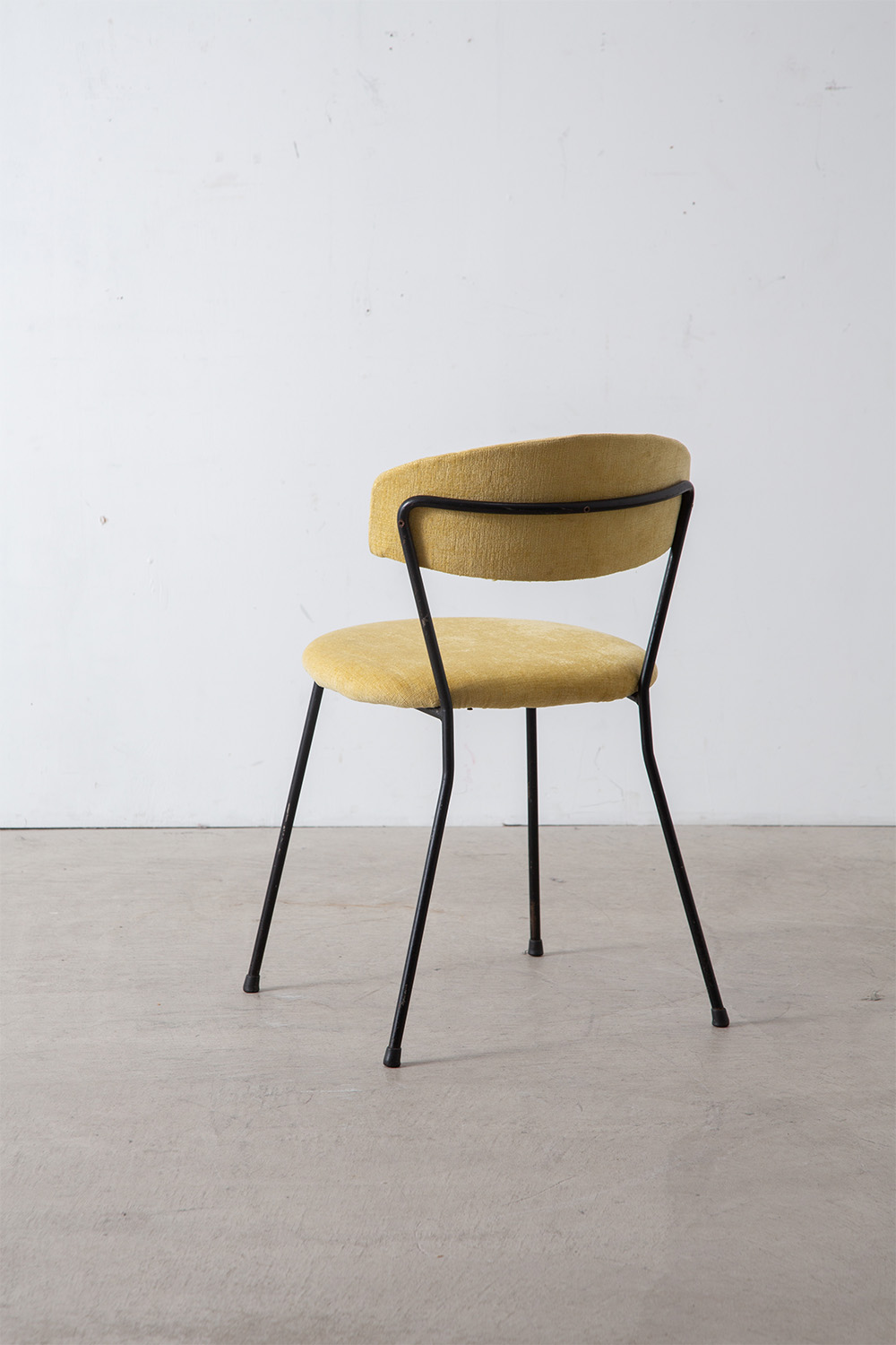 Dining Chair in Fabric and Steel