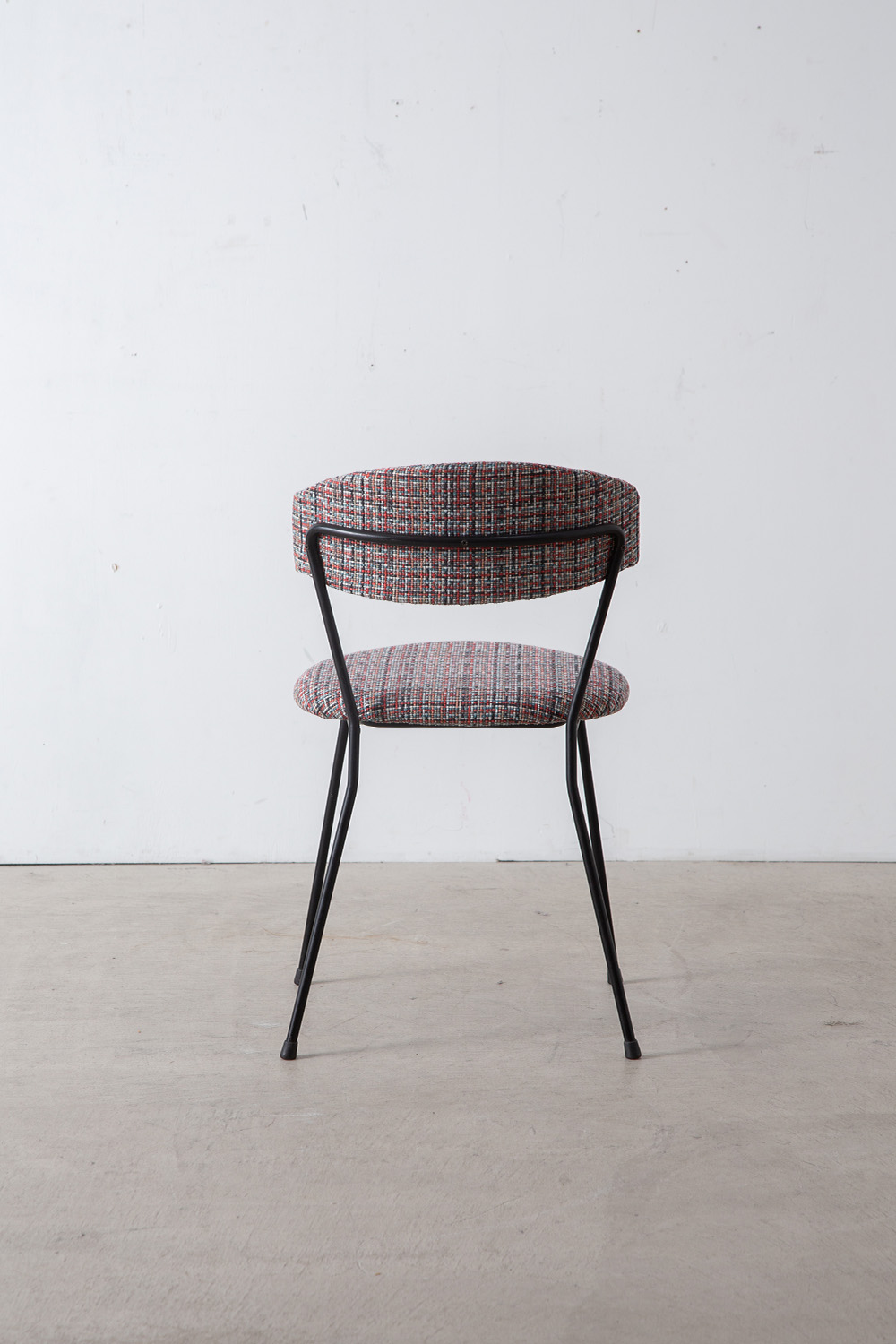 Dining Chair in Fabric and Steel