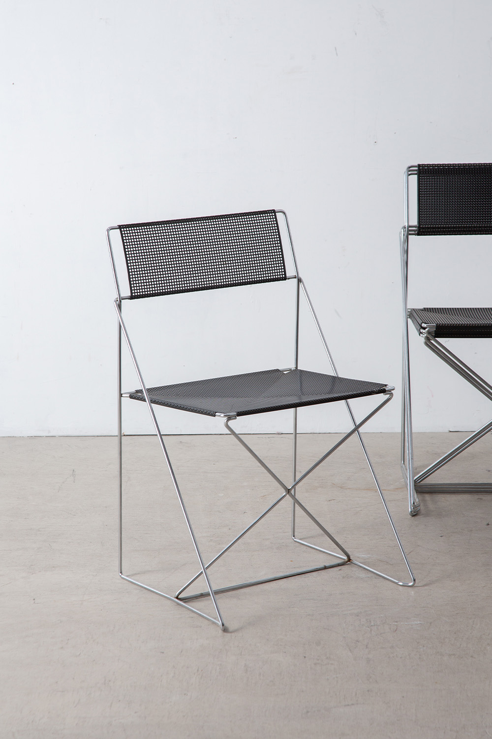 X-LINE Chair by Niels Jorgen Haugesen for HYBODAN