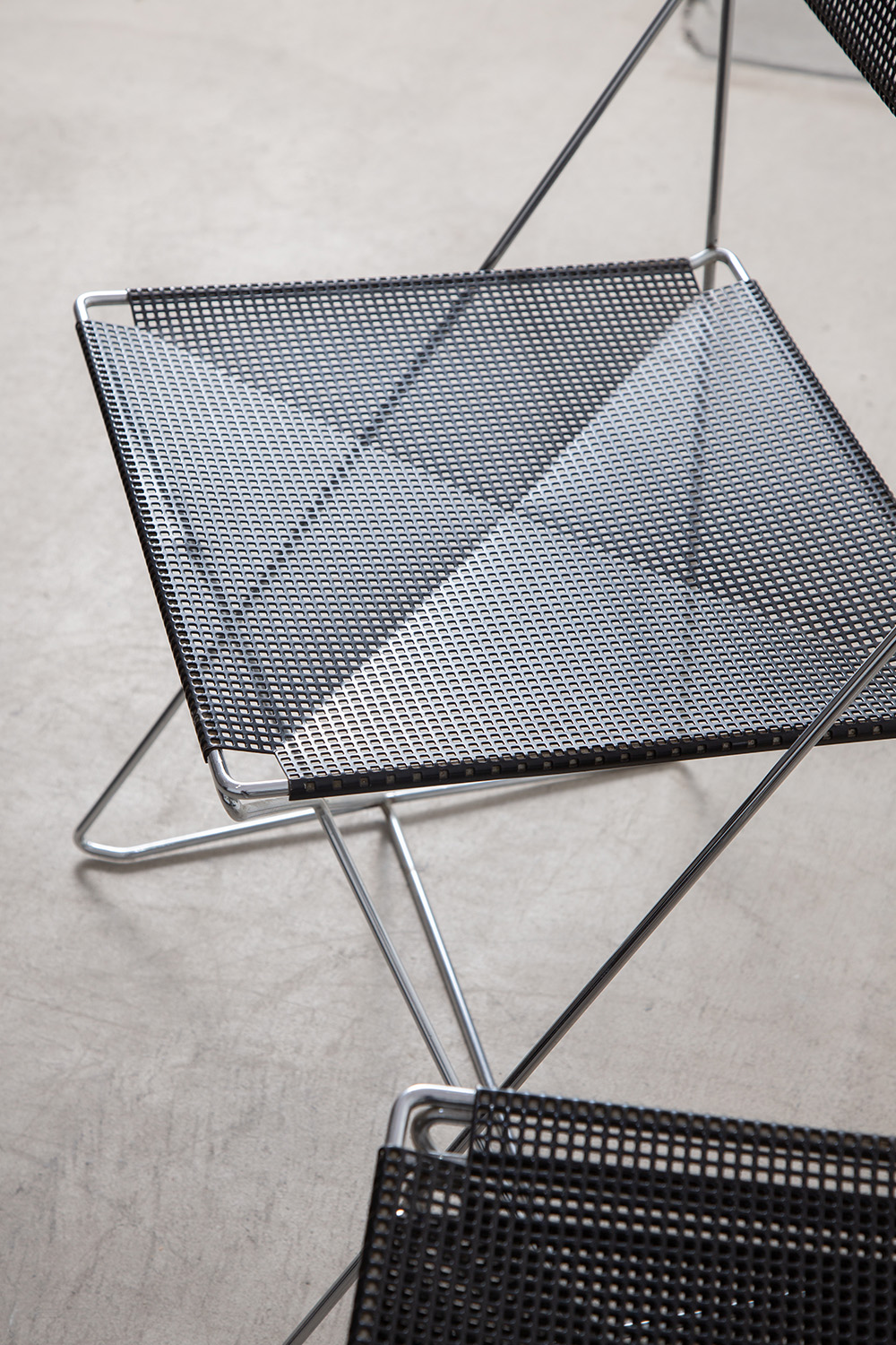 X-LINE Chair by Niels Jorgen Haugesen for HYBODAN