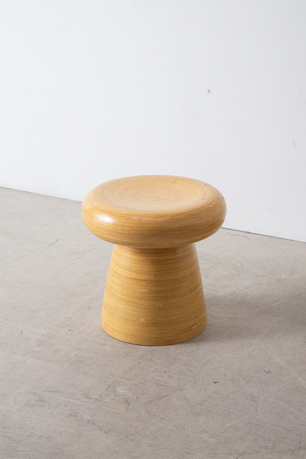 Mushroom Stool in Bamboo