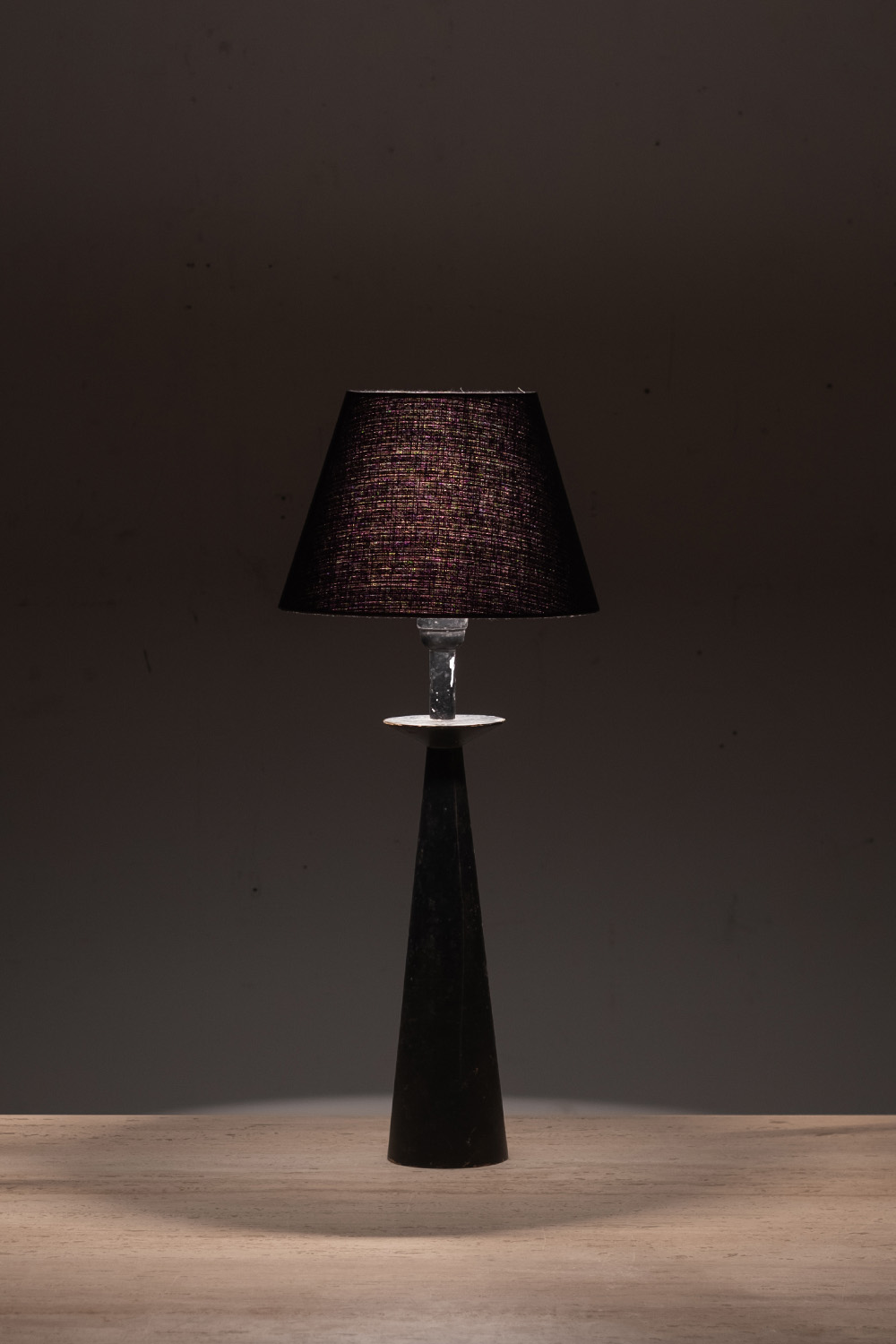 Vintage Table Lamp in Metal