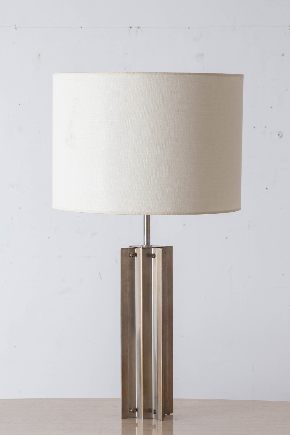 Huge Desk Lamp by Jordi Vilanova in Stainless Steel