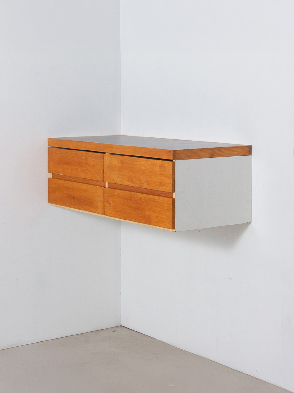 Corner Wall Console by Charlotte Parriand for Les Arcs