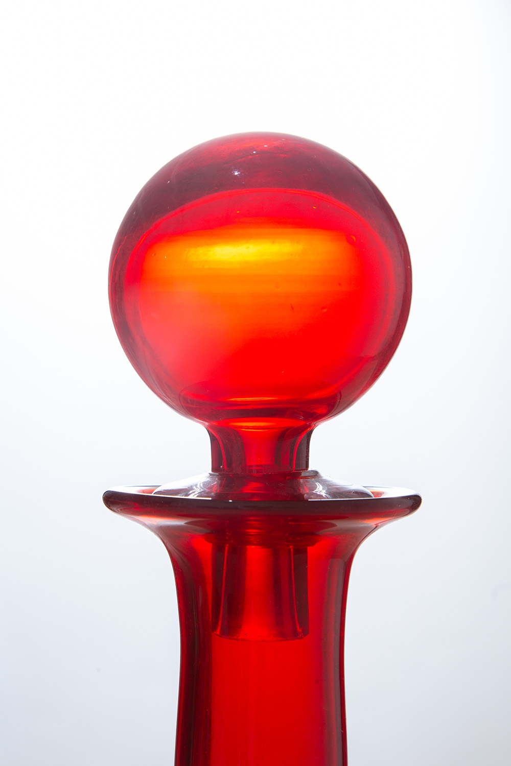 Vintage Murano Glass in Red