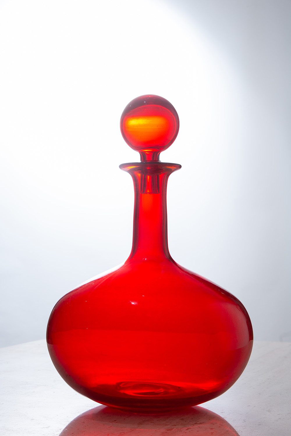 Vintage Murano Glass in Red