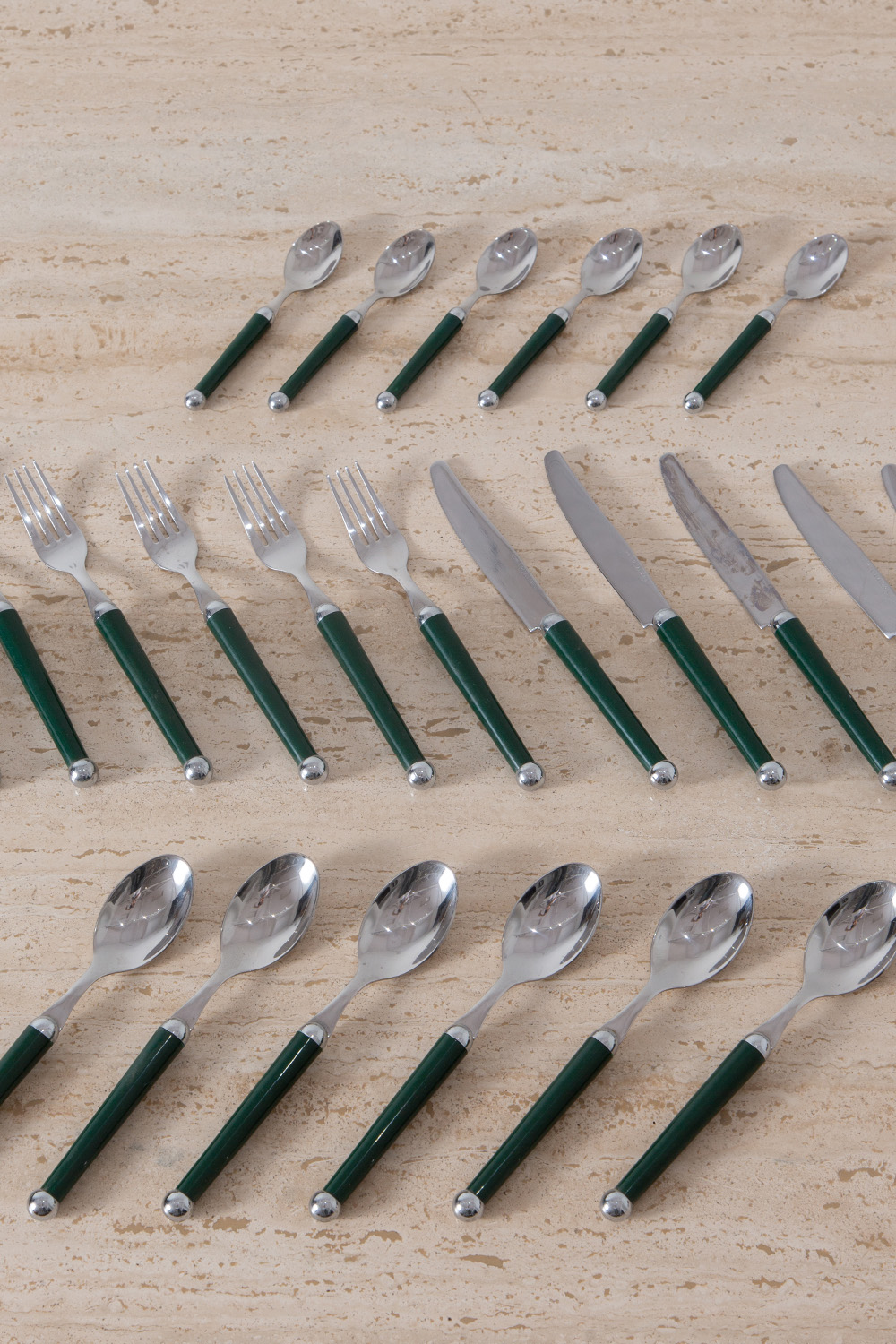 Cutlery Set in Stainless and Steel