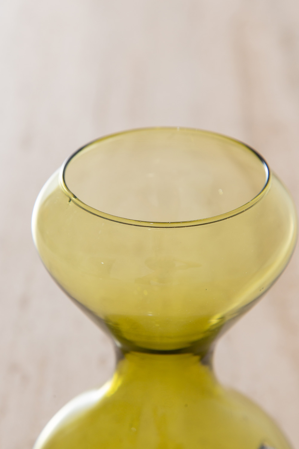 Vintage Glass in Yellow