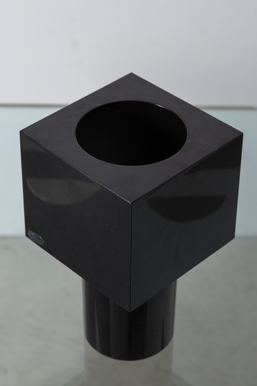 ‘Up Side Down Vase’ by Ton Haas in Black