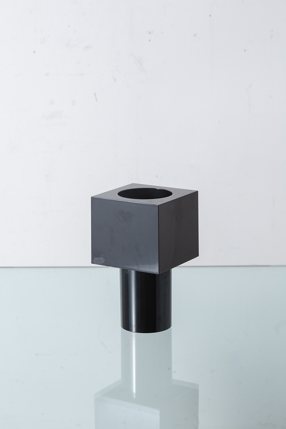 ‘Up Side Down Vase’ by Ton Haas in Black