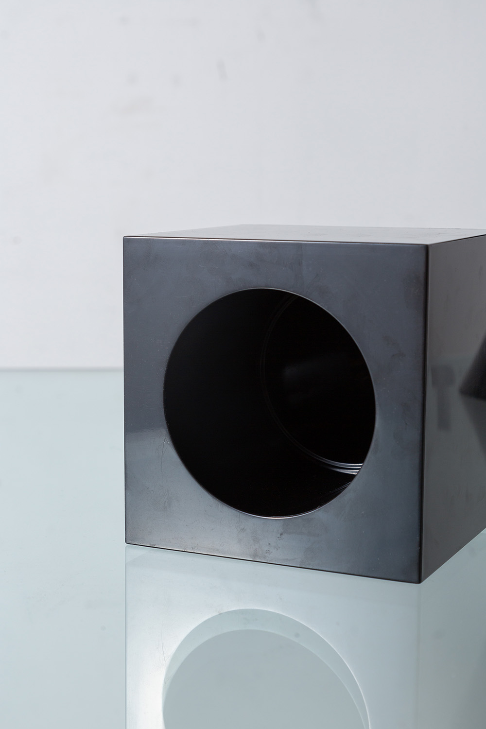 ‘Up Side Down Vase’ by Ton Haas in Black