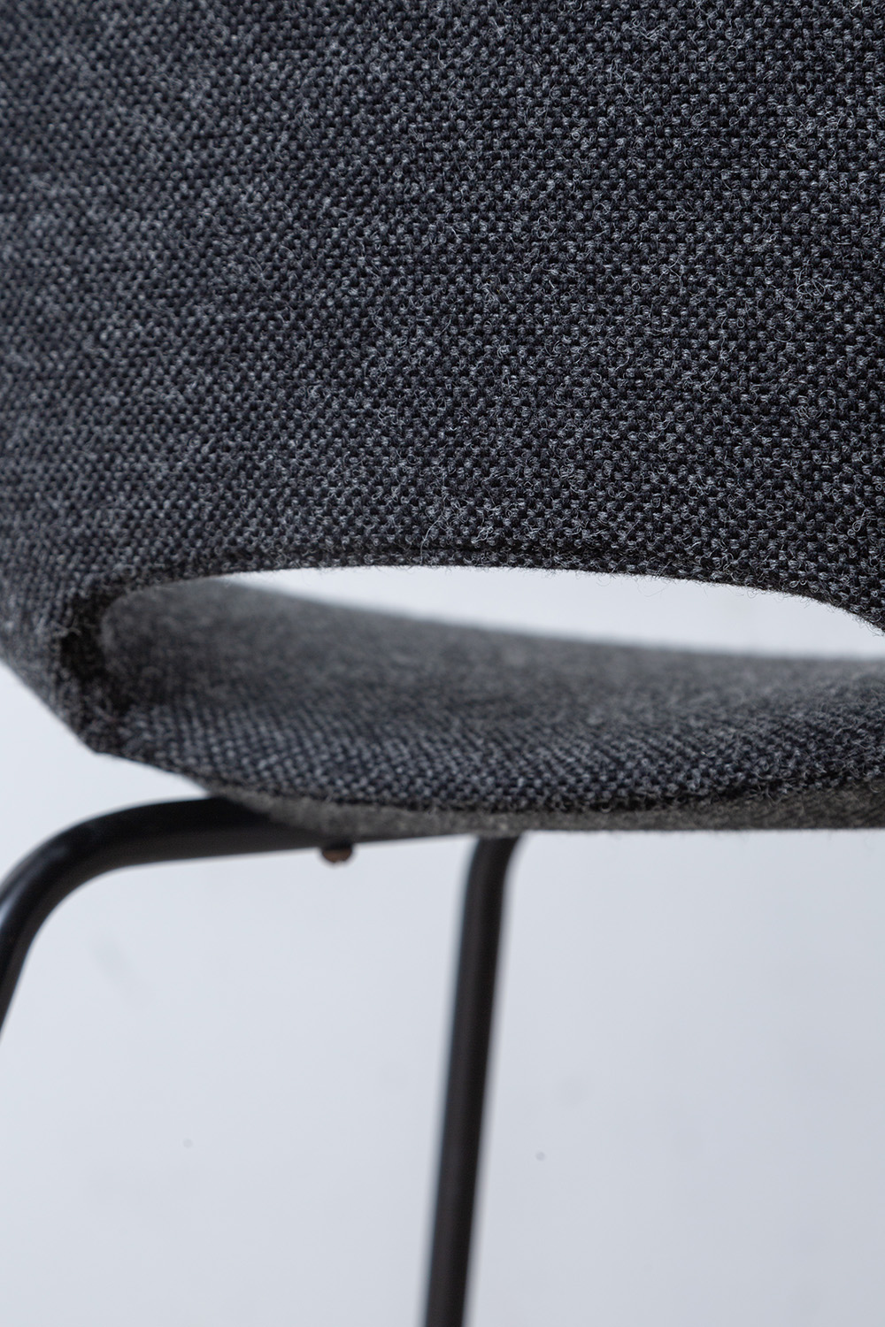 Amsterdam Chair by Pierre Guariche for Stainer in Dark Gray