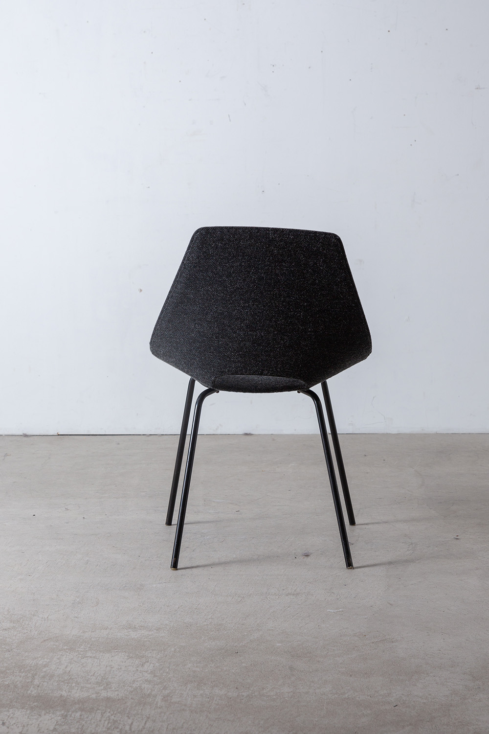 Amsterdam Chair by Pierre Guariche for Stainer in Dark Gray