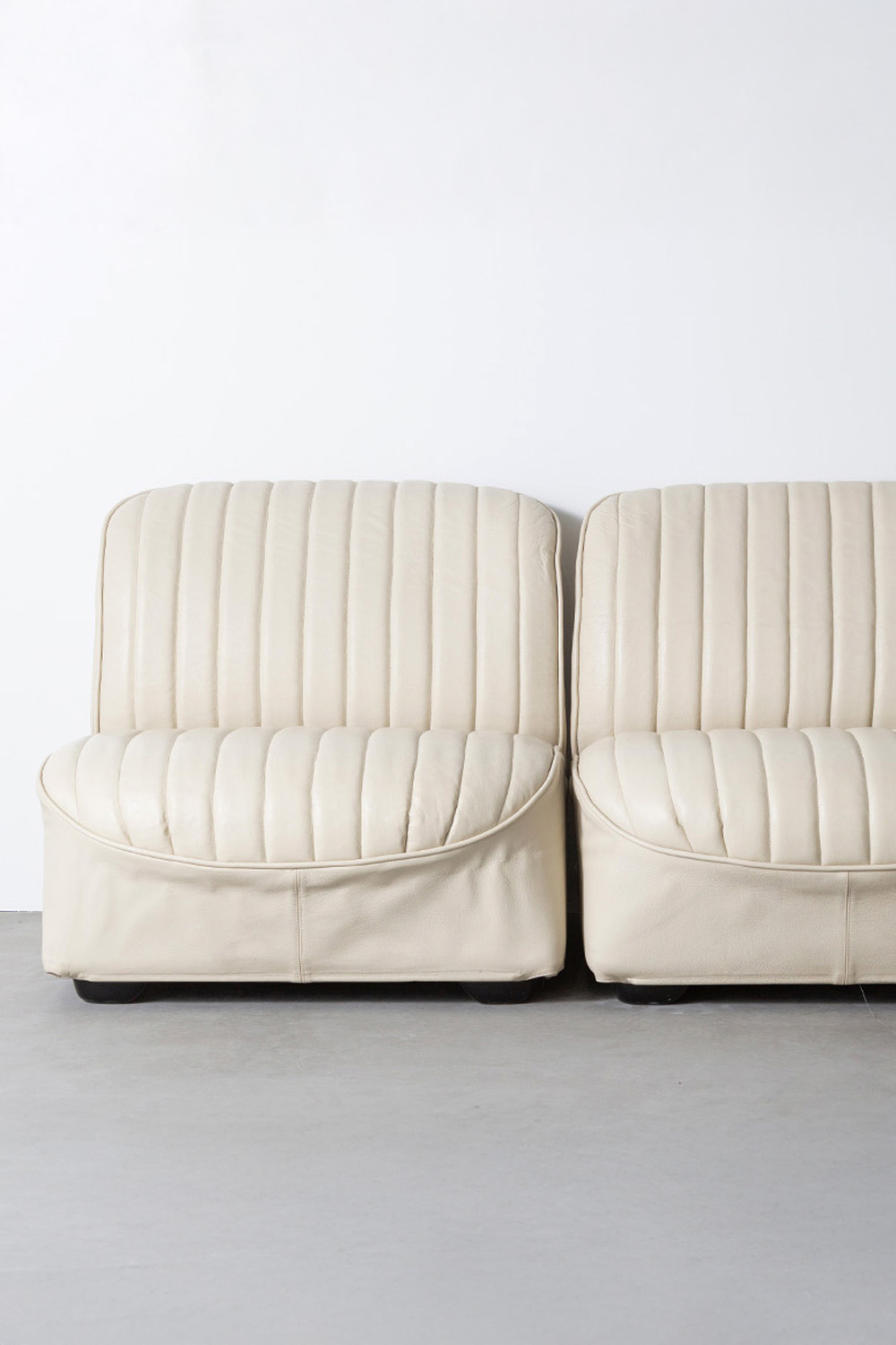 ‘Ciprea’ Sofa by Afra & Tobia Scarpa for Cassina in Leather and Polyurethane