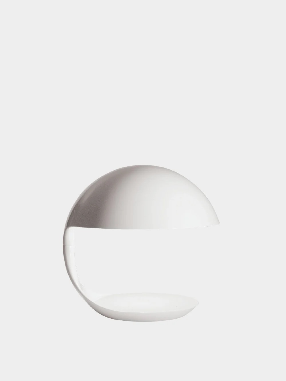 COBRA Table Lamp by Elio Martinelli for Martinelli Luce in White&nbsp;White