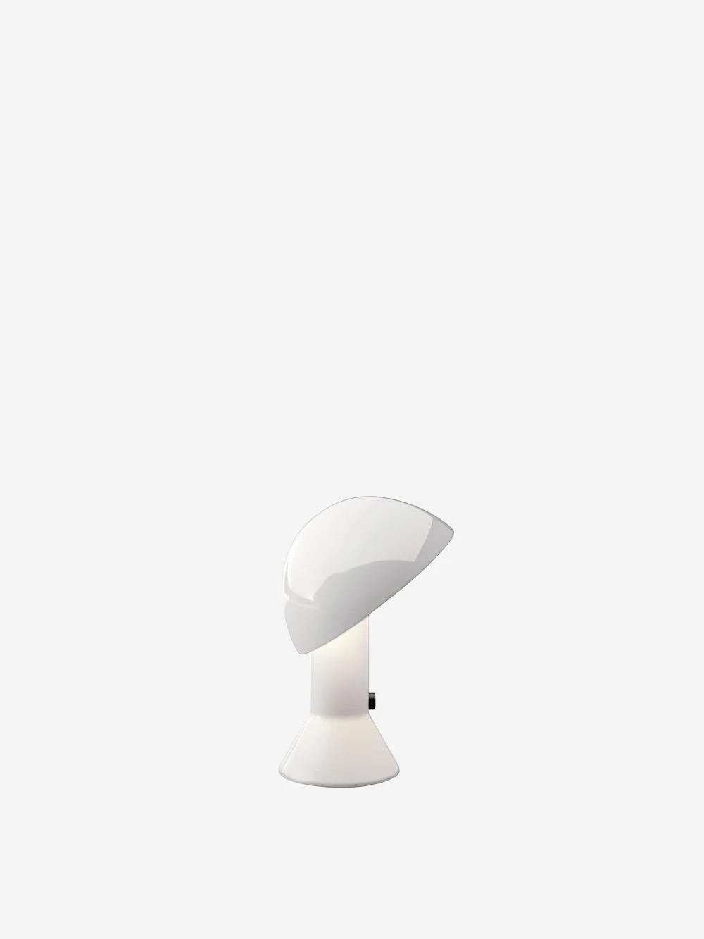 ELMETTO Table Lamp by Elio Martinelli for Martinelli Luce in White&nbsp;White