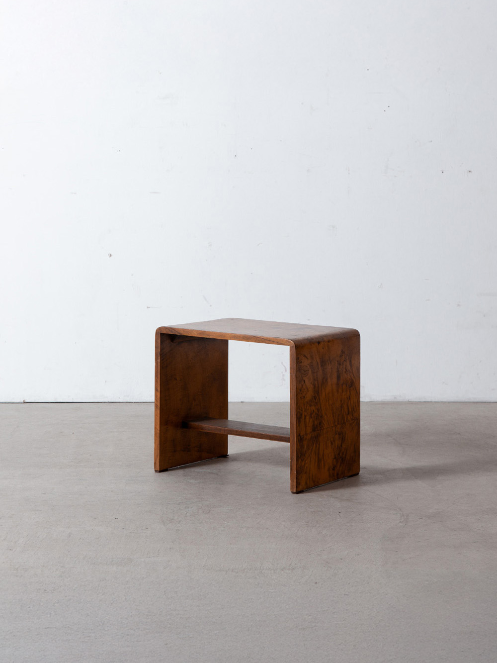 Art Deco Style Side Table in Wood