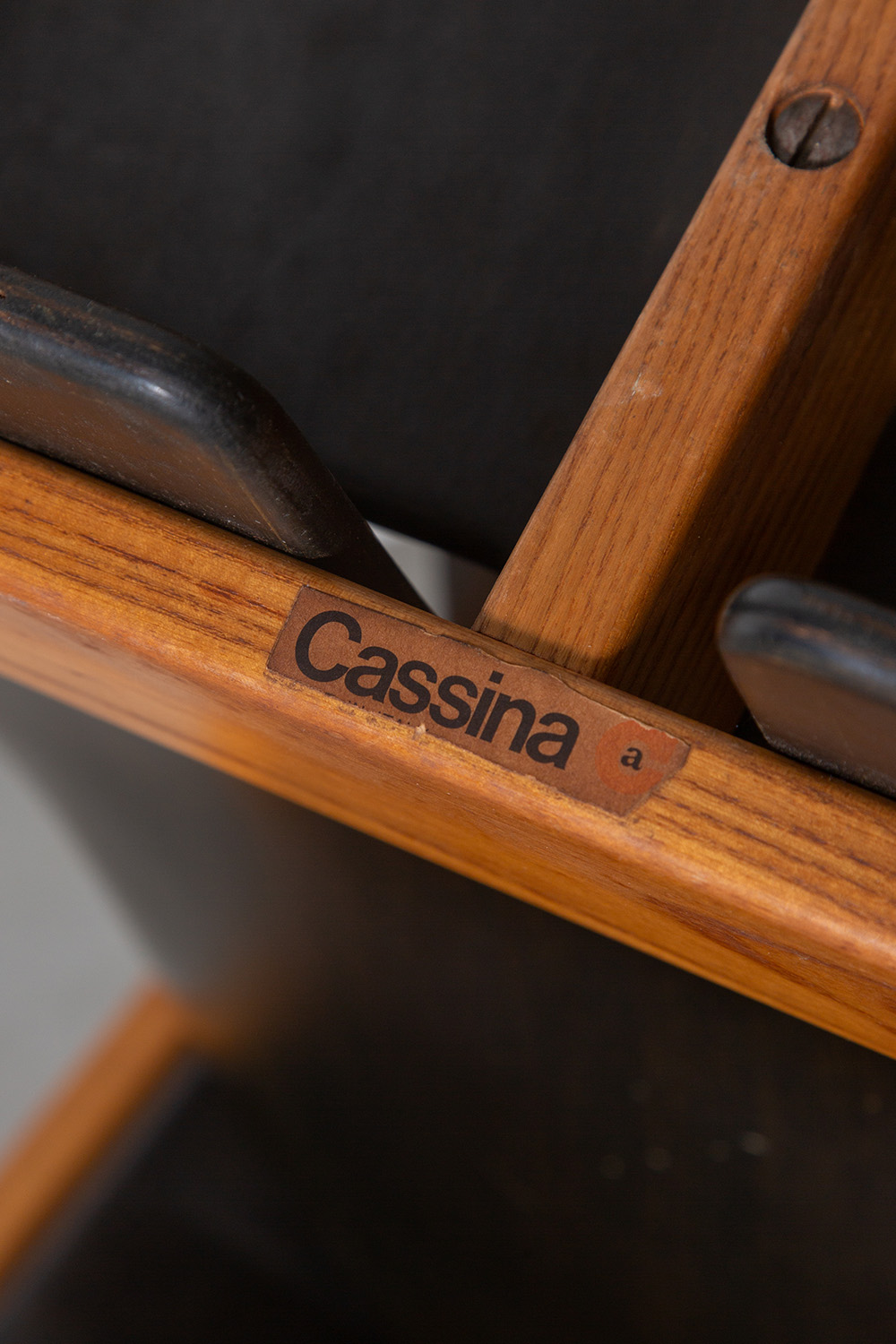 ‘121’ Chair by Afra & Tobia Scarpa for Cassina in Wood