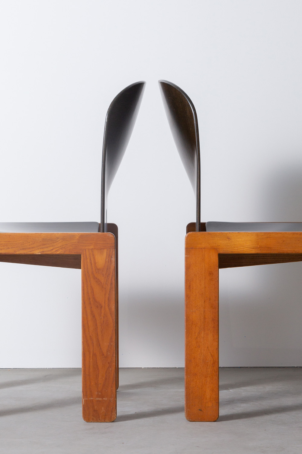 ‘121’ Chair by Afra & Tobia Scarpa for Cassina in Wood