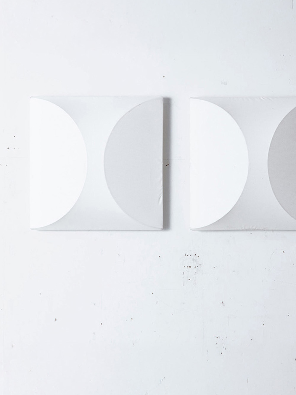 Kazuhide Takahama Style Wall Lamp in Fabric and Steel