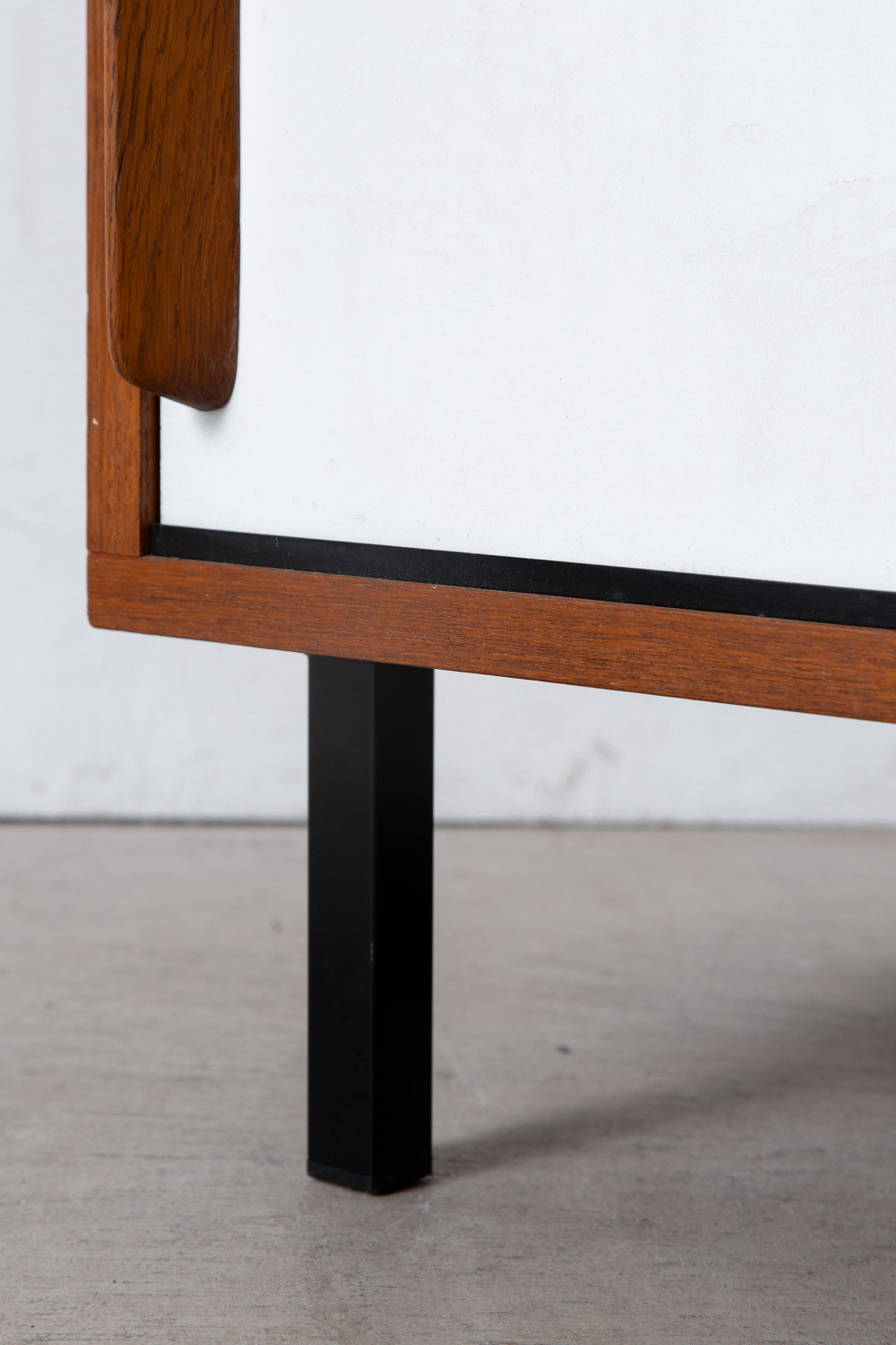 Side Board by Antoine Philippon & Jacqueline Lecoq in Wood and Steel