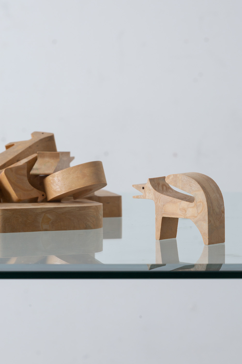 ‘16 animali’ Puzzle by Enzo Mari for DANESE in Wood