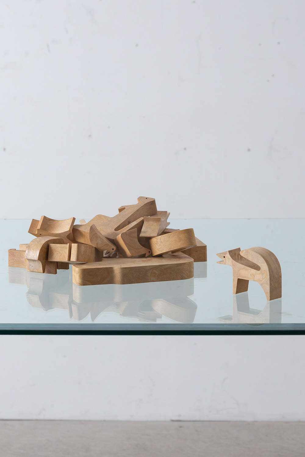 ‘16 animali’ Puzzle by Enzo Mari for DANESE in Wood