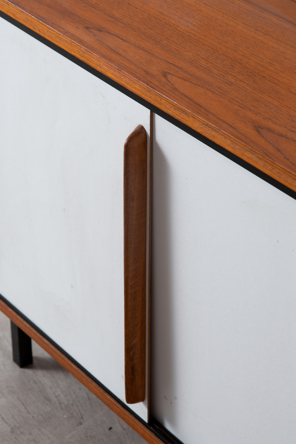 Side Board by Antoine Philippon & Jacqueline Lecoq in Wood and Steel