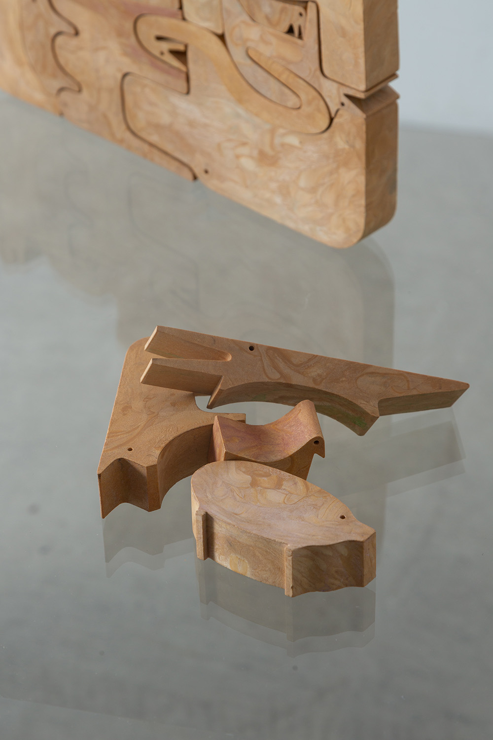 ‘16 animali’ Puzzle by Enzo Mari for DANESE in Wood