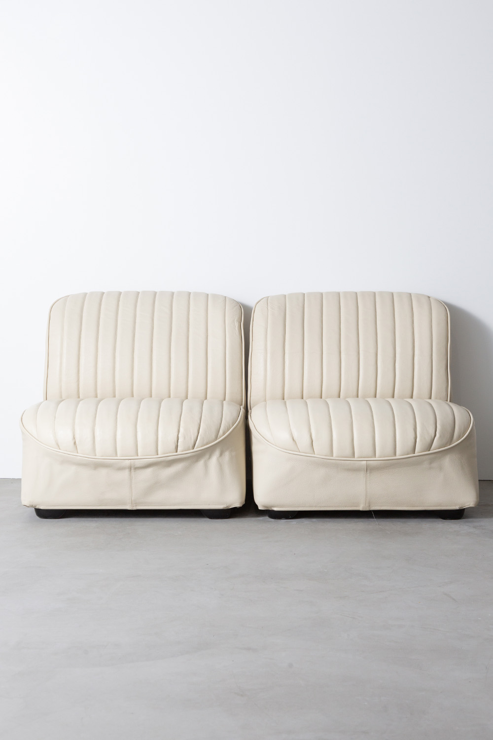 ‘Ciprea’ Sofa by Afra & Tobia Scarpa for Cassina in Leather and Polyurethane