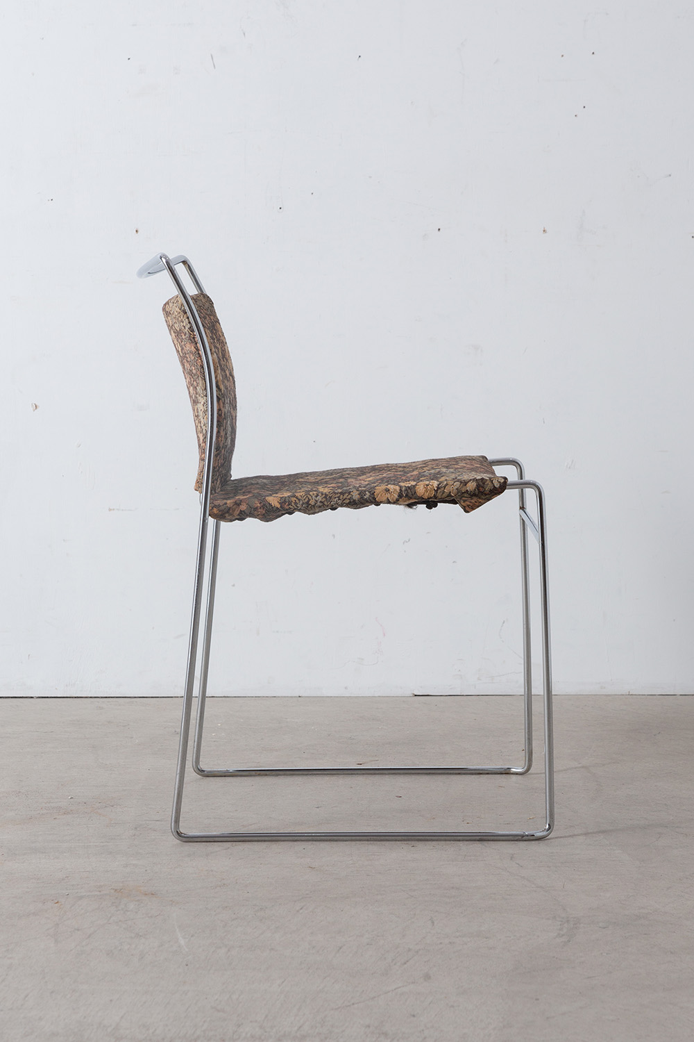 ‘Tulu’ Chair by Kazuhide Takahama for Simon in Steel and Fabric